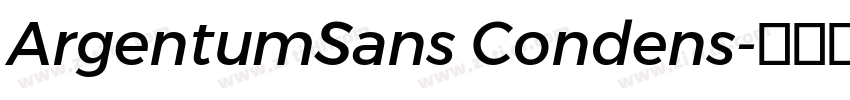 ArgentumSans Condens字体转换 ArgentumSans Condens字体转换